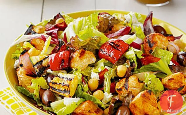 Gegrillter Hühnersalat