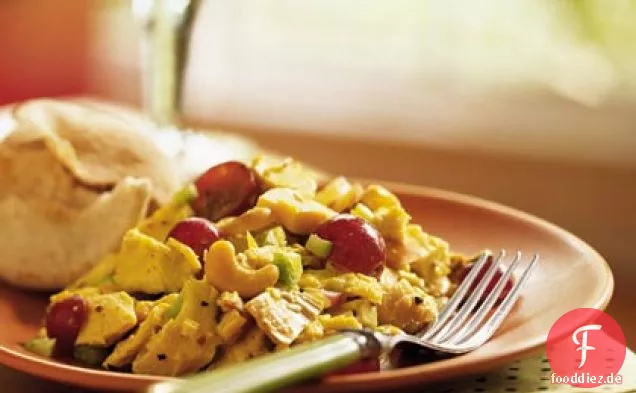 Curry-Truthahn-Salat