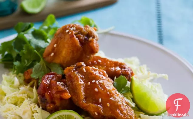 Honig Sriracha Hühnerflügel