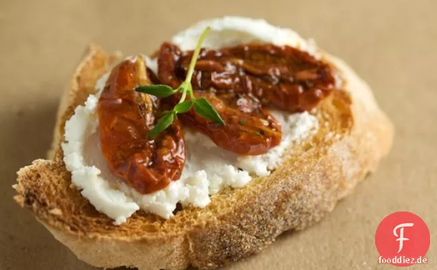 Langsam geröstete Kirschtomaten