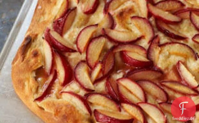 Herbst Obst Focaccia
