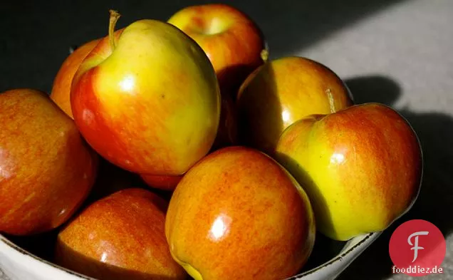 Apfel knackig