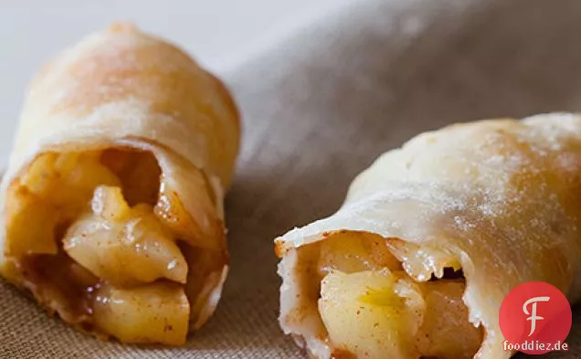 Gebackener Apfelkuchen Eierbrötchen