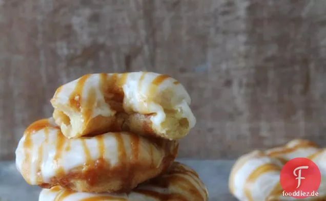 Gebackene Apfel-Donuts