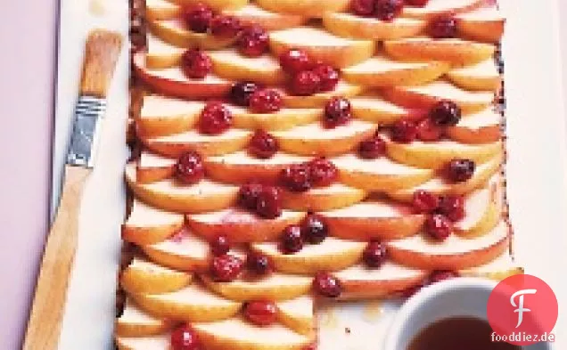 Cranberry, Apfel und Ahorn Phyllo