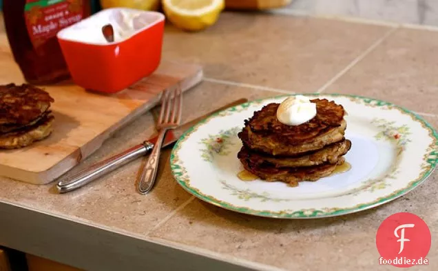 Gebratene Apfelkuchen