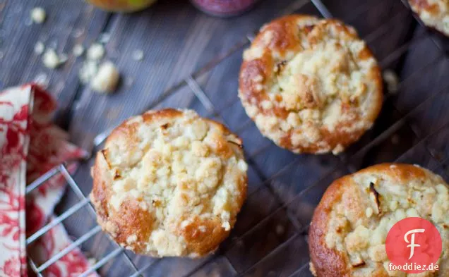 Apfel-Zimt-Crumble Muffins