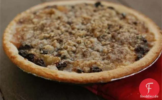 Getrocknete Kirsch-Apfel-Streusel-Torte