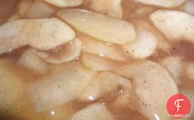 Apfelkuchen Füllung