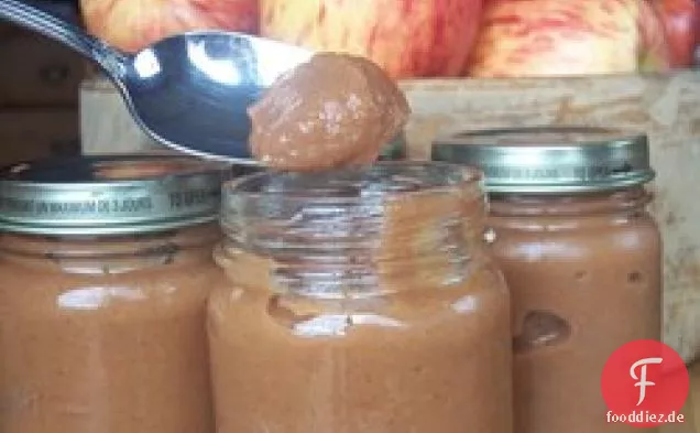 Plum Apple Butter mit Agave