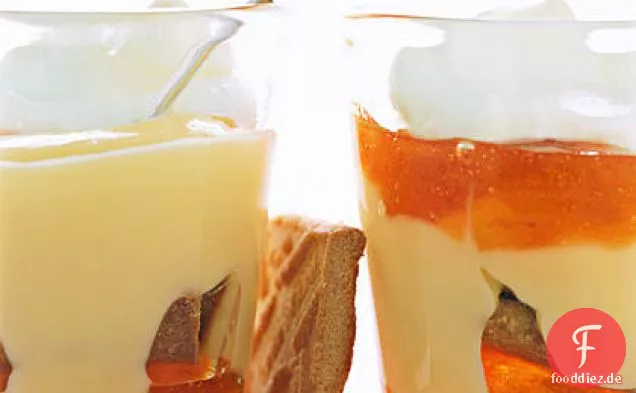 Aprikosenparfait