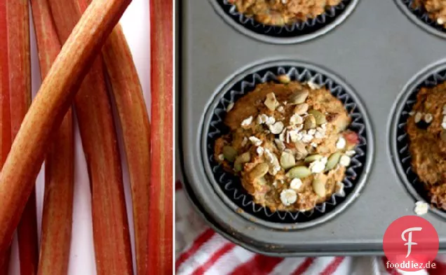Chia-Rhabarber-Aprikosen-Muffins