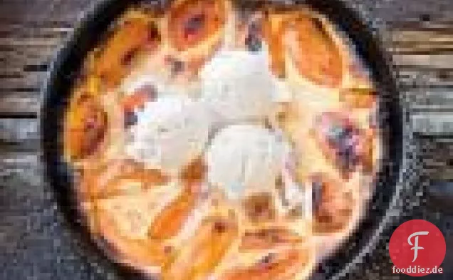 Aprikosen-Clafoutis