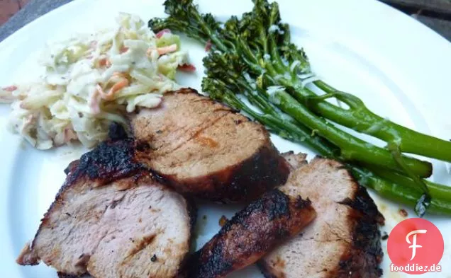 Rummy-Aprikose gegrilltes Schweinefilet