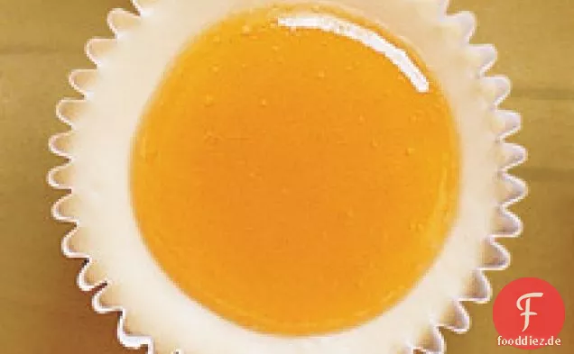 Mini-Käsekuchen mit Aprikosenmarmelade