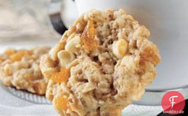 White Chip Aprikose Haferflocken Cookies