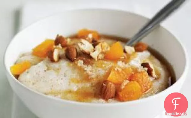 Farina Mit Aprikosen Und Mandeln Rezept