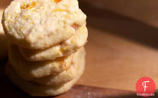 Aprikosen-Maismehl-Kekse