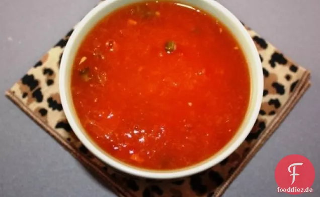 Aprikose süß-saure Dip-Sauce