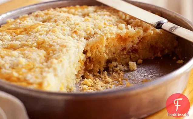 Aprikosen-Orangen-Krümelkuchen
