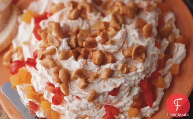Aprikose Cashew Pfeffer Käse Torta