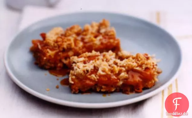 Aprikosen-, Cashew- und Kokosnussriegel