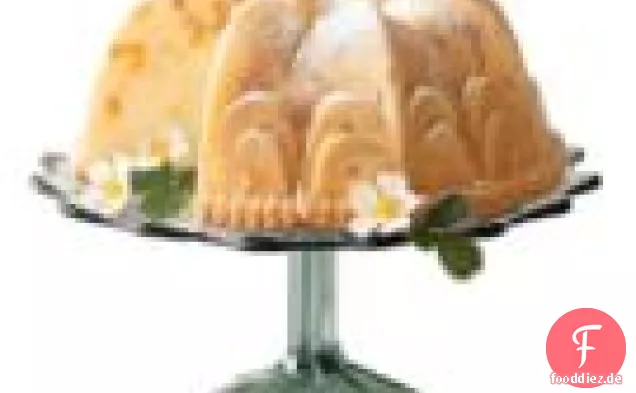 Aprikose-Ingwer-Pfund-Kuchen mit Rum-Glasur