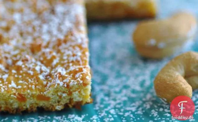 Aprikosen-Cashew-Chewy Bar Cookies