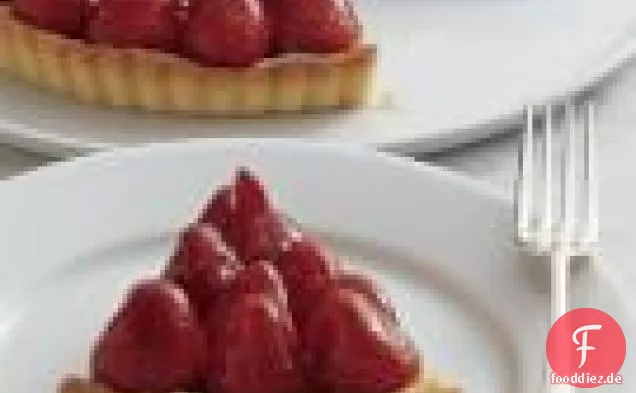 Erdbeertarte mit Orangencreme