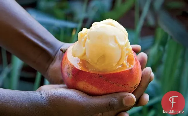 Frische Mango-Sorbet