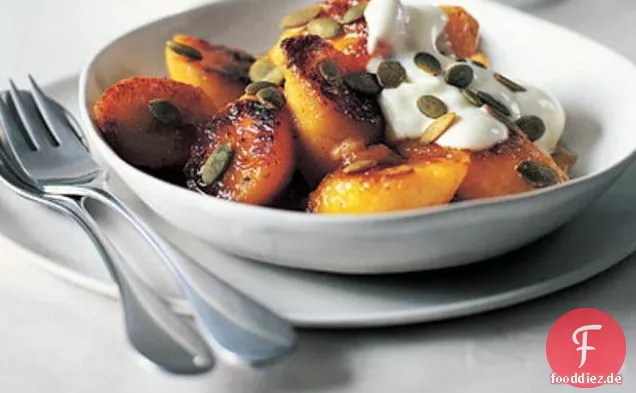 Klebrige Toffee-Bananen