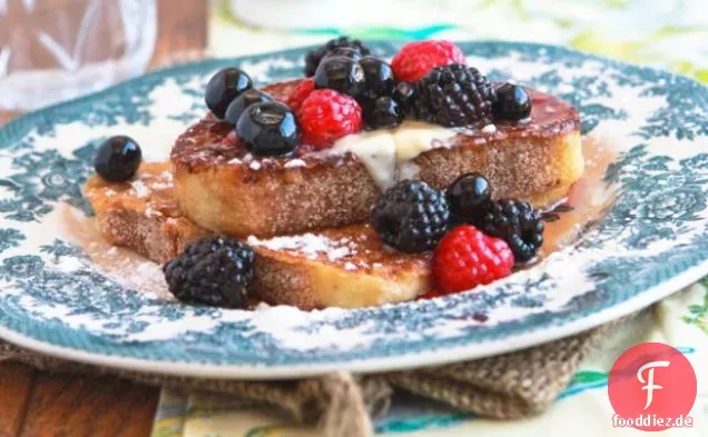 Veganer Bananen-Mandel-French Toast