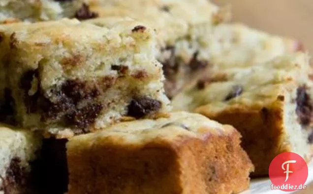 Bananen-Schokoladen-Chip-Kuchen