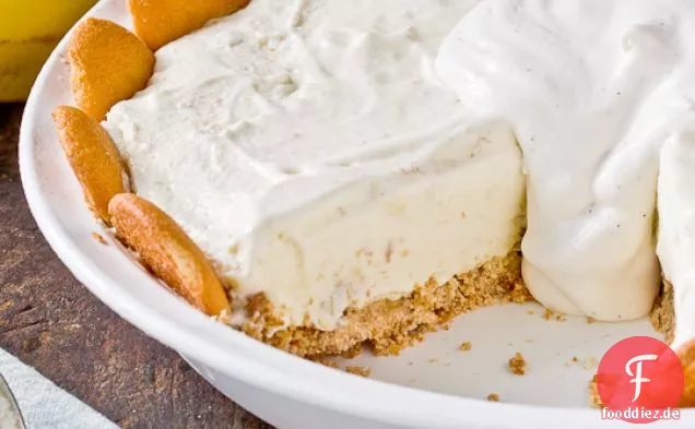 Bananen-Pudding-Eis-Kuchen