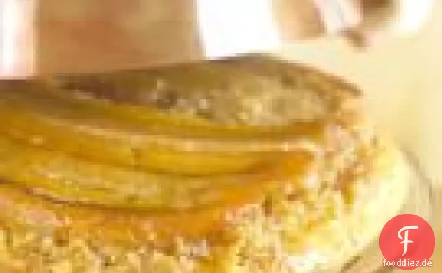 Banane Upside-down-Kuchen