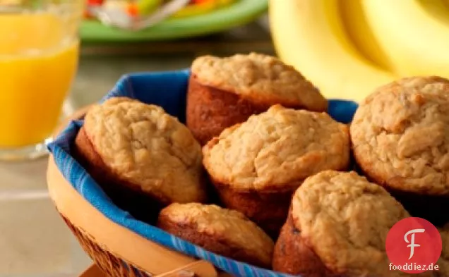 Banane-Kleie-Muffins