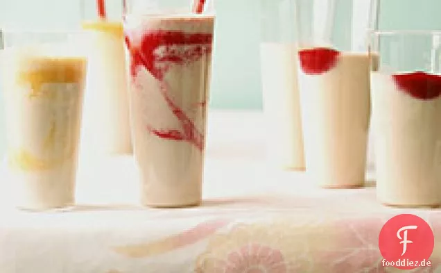 Erdbeer-Bananen-Tofu-Shake