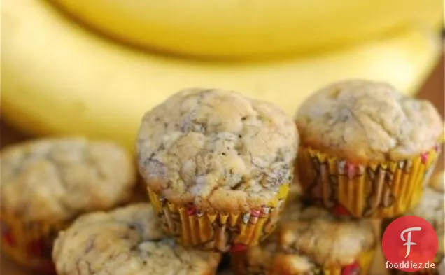 Mini Bananenbrot Muffins