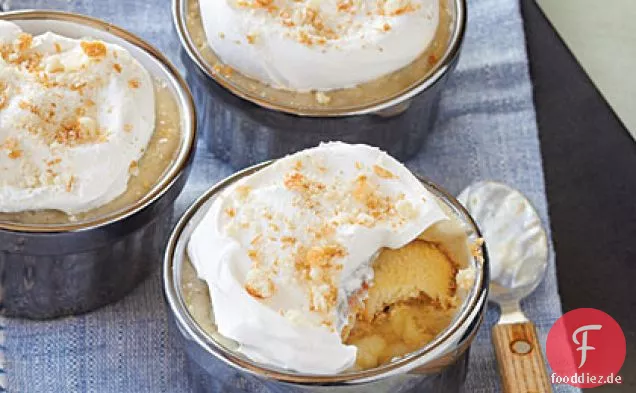 Gerösteter Bananenpudding