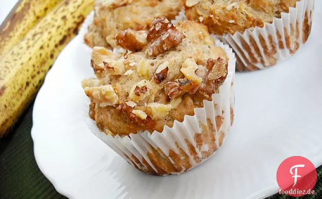 Bananen-Walnuss-Muffins