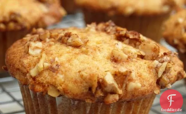 Bananen-Honig-Walnuss-Muffins