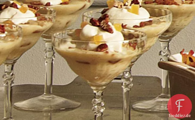 Gingery Banana Pudding mit Bourbon-Creme