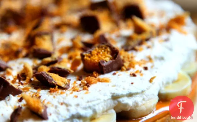 Crunchie Klebrige Banoffee Pie