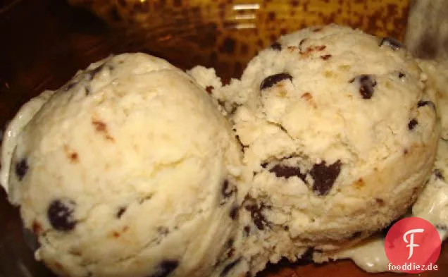 Bananen-Schokoladen-Chip-Eis