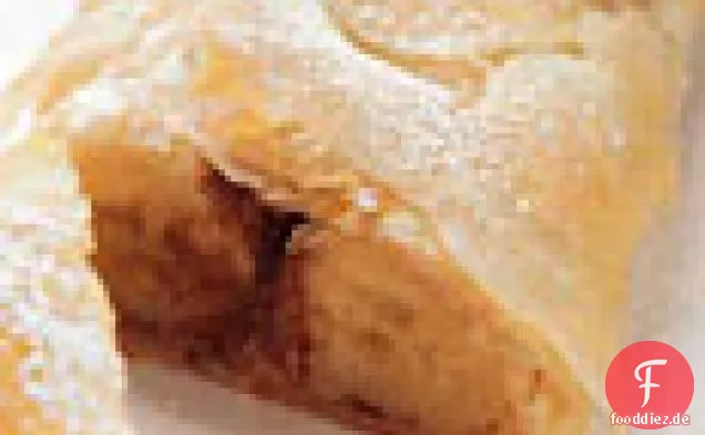 Bananen-Schokoladen-Strudel