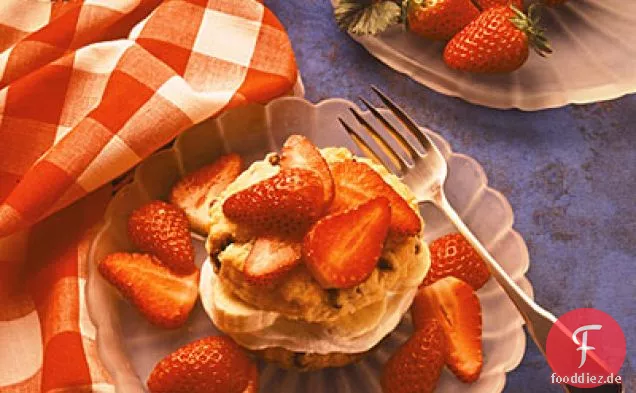Schokoladen-Chip-Kekse Mit Beeren 'n Bananen