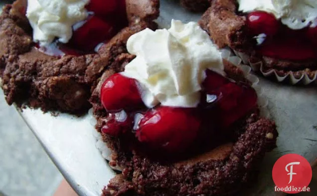 (glutenfrei) Versunkene Schwarzwälder Kuchen