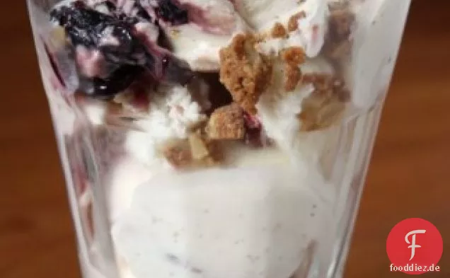 Kirsche knusprig Eis