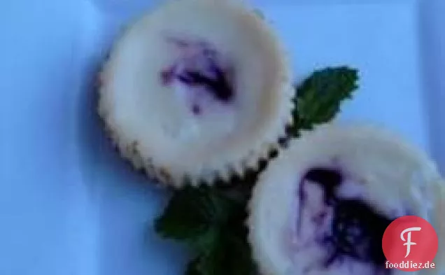 Schlüssel Kalk Käsekuchen mit Himbeer-Swirl