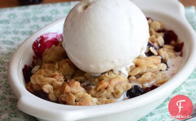 Blackberry Crisp für einen